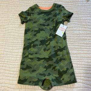 Jumping Beans 2-piece Kanga Romper/Tank Romper Set